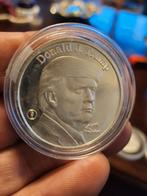 Donald Trump Zilveren Munt, Postzegels en Munten, Zilver, Overige landen, Losse munt, Overige waardes
