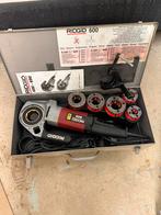 Ridgid 600 Draadsnijmachine - Compleet, Ophalen of Verzenden, Zo goed als nieuw