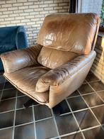 Leolux draai fauteuil., Huis en Inrichting, Fauteuils, Ophalen, Gebruikt, 50 tot 75 cm, Leer