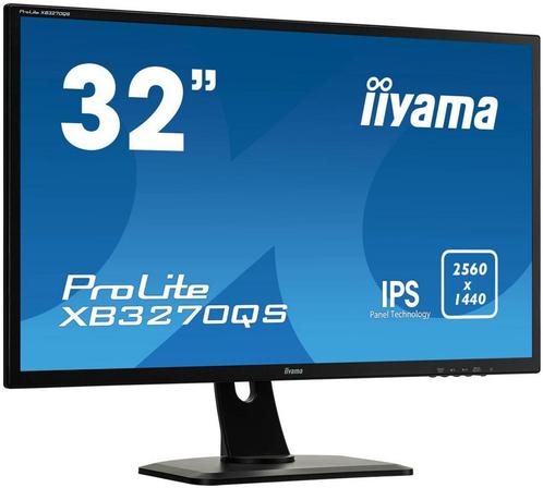 iiyama ProLite XB3270QS 32 inch QHD monitor, Computers en Software, Monitoren, Zo goed als nieuw, 61 t/m 100 Hz, DisplayPort, DVI