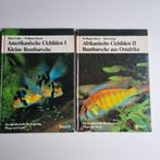 Afrikaanse en Amerikaanse cichliden deel1&2, Ophalen of Verzenden, Zo goed als nieuw, Vissen