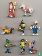 Pietenpret, zwarte Piet en Sint, uitgegeven door Blokker, Diversen, Sinterklaas, Ophalen of Verzenden