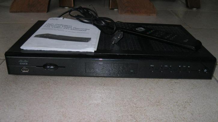 Cisco 8485DVB HD PVR decoder/video recorder / 500 GB (Ziggo), Audio, Tv en Foto, Decoders en Harddiskrecorders, Gebruikt, Harddiskrecorder