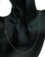 Actie! 14k gouden gourmet schakel ketting dames 45cm