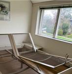 Auping bed, Ophalen, Wit, Tweepersoons, 80 cm