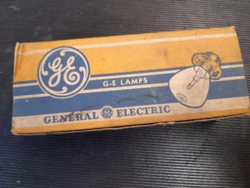 NOS Doos oude 6 volt lampen General Electric beschikbaar voor biedingen