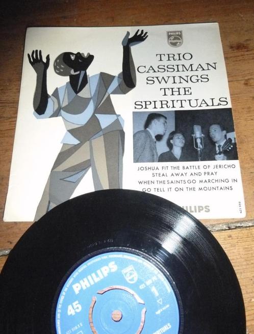 EP TRIO CASSIMAN joshua fit the battle of jericho, Cd's en Dvd's, Vinyl Singles, Zo goed als nieuw, EP, Pop, Ophalen of Verzenden