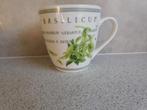 Mok 10x10 cm. Herbs Basilicum Marjolein Bastin, Huis en Inrichting, Keuken | Servies, Ophalen of Verzenden, Zo goed als nieuw