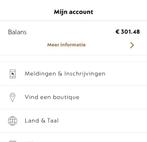 Nespresso Tegoed, Tickets en Kaartjes, Kortingen en Cadeaubonnen, Eén persoon, Cadeaubon
