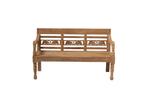 Landelijke klassieke tuinbank - Waverly teakhout, Niet ingevuld, Nieuw, Ophalen of Verzenden, Niet ingevuld