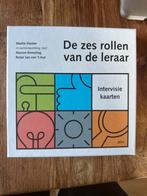 De zes rollen van de leraar - intervisie kaarten Nieuw, Ophalen of Verzenden, Zo goed als nieuw