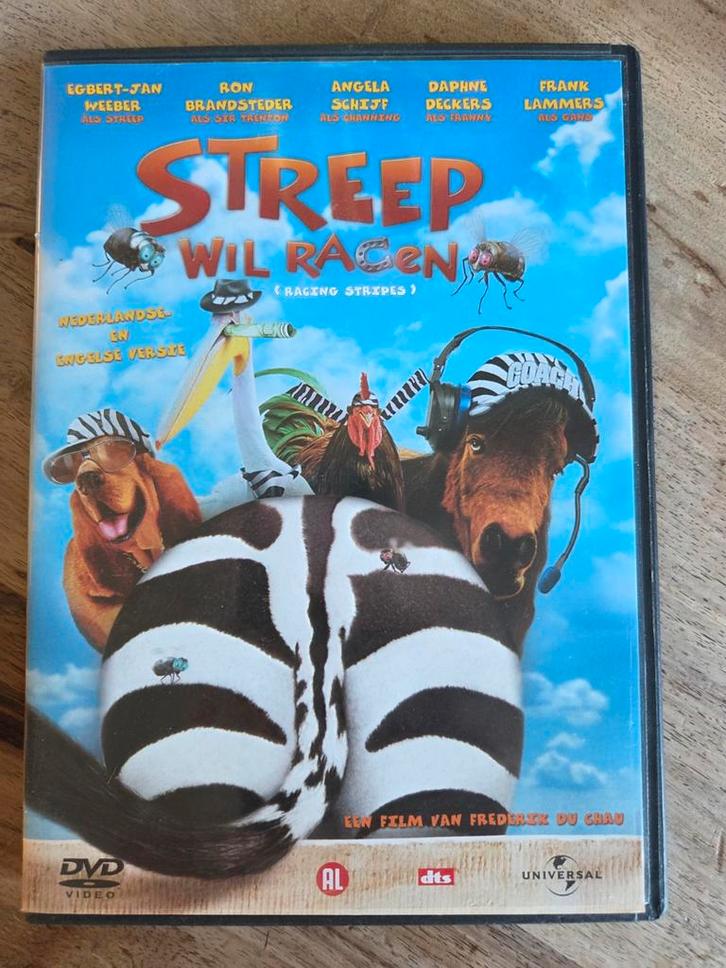 DVD - Streep Wil Racen, Cd's en Dvd's, Dvd's | Kinderen en Jeugd, Ophalen of Verzenden