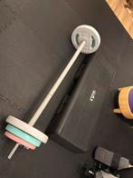 Halterset &  stepbank XL  - Fitness Combo, Sport en Fitness, Fitnessmaterialen, Ophalen, Nieuw, Armen, Halterset