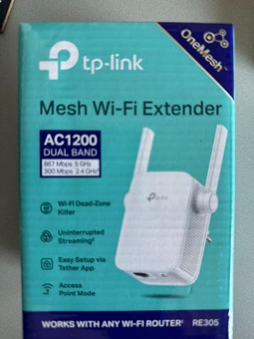 TP-Link AC1200 Wifi Range Extender RE305 beschikbaar voor biedingen