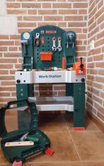 Bosch Werkbank met Gereedschap + Boormachine, Kinderen en Baby's, Ophalen of Verzenden, Gebruikt, Jongen of Meisje