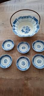 Bonbonschaal Butterflij Société ceramique maastricht, Antiek en Kunst, Antiek | Servies compleet, Ophalen of Verzenden