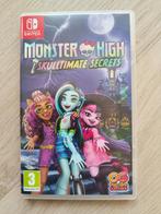 Monster High Skulltimate Secrets Nintendo Switch, 1 speler, Ophalen of Verzenden, Zo goed als nieuw, Role Playing Game (Rpg)