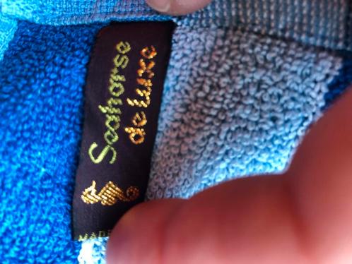 2 Seahorse de luxe gestreepte handdoeken, Huis en Inrichting, Badkamer | Badtextiel en Accessoires, Zo goed als nieuw, Handdoek