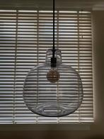 Hanglamp Rookglas Sjors Karwei, Huis en Inrichting, Lampen | Hanglampen, Minder dan 50 cm, Glas, Ophalen of Verzenden, Zo goed als nieuw