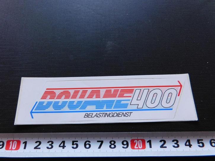 stickers Belastingdienst DOUANE 400, Hobby en Vrije tijd, Stickers en Plaatjes, Nieuw, Meerdere stickers, Ophalen