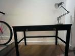 Ikea Hemnes Bureau met Zwart Glas Desk, Ophalen, Gebruikt, Bureau