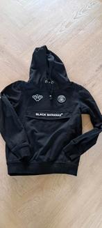 Trui / hoodie black bananas 152 zwart, Ophalen of Verzenden, Zo goed als nieuw, Zwart, Overige maten