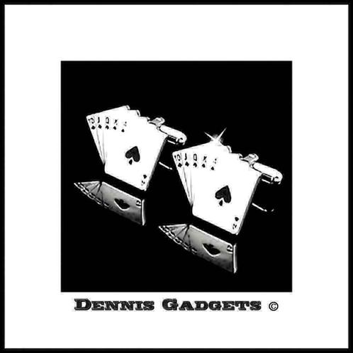 Dennis Gadgets:Diverse sets stainless steel manchetknopen, Sieraden, Tassen en Uiterlijk, Manchetknopen, Nieuw, Overige materialen