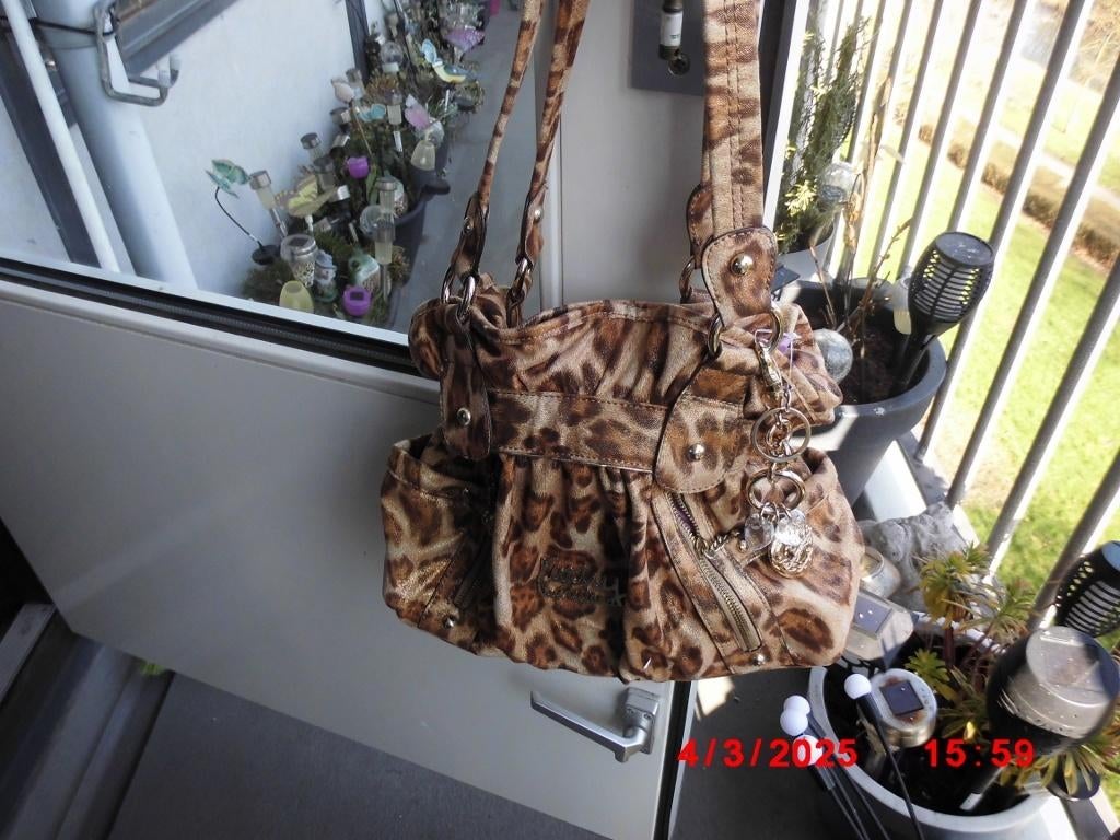 TAS PANTERPRINT NIEUW KOOPJE, Ophalen of Verzenden, Nieuw, Handtas