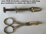 uit Zweden leuke oude set candy- suikertangetjes.+, Ophalen of Verzenden, Gebruikt, Rvs of Chroom