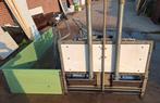 Kraamhok van Coppens met kunstof en rvs schotten, Ophalen, Gebruikt