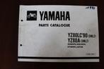 Yamaha YZ80 LC A 1990 motorcycle parts catalogue YZ 80LC, Ophalen of Verzenden, Yamaha