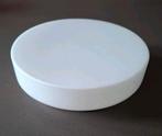 Mooie plafond lamp glas metaal mooi mat wit glas, Ophalen of Verzenden, Zo goed als nieuw, Glas