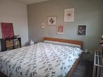 King-Size XL bed with almost new Emma Mattress, Ophalen, Wit, Tweepersoons, Zo goed als nieuw