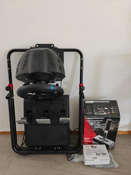 Thrustmaster T300RS GT + TSS Handbrake + Stand + Sim Hub, Spelcomputers en Games, Spelcomputers | Sony PlayStation Consoles | Accessoires