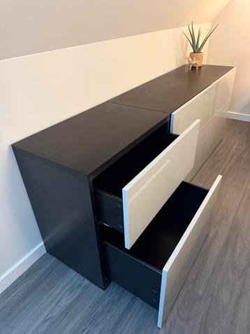 IKEA opbergkasten –push-to-open – set van 2 beschikbaar voor biedingen