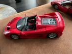 Rode Modelauto - Ferrari F50 Barchetta, Hobby en Vrije tijd, Modelauto's | 1:18, Ophalen, Zo goed als nieuw, Auto, Maisto