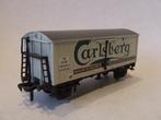 POCHER gesloten koelwagen, Deense spoorwegen, 2 assig, wit,, Overige merken, Gelijkstroom of Wisselstroom, Wagon, Ophalen of Verzenden