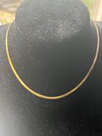 14 karaat cubaans geelgoud snake collier, Ophalen of Verzenden, Zo goed als nieuw, Goud