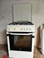 Beko 4-pits gasfornuis met oven, Witgoed en Apparatuur, Fornuizen, Gebruikt, 60 cm of meer, Gas, Vrijstaand