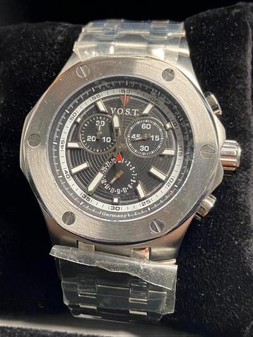 V.O.S.T. Herenhorloge chronograaf Germany beschikbaar voor biedingen