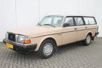 Volvo 240 Diesel met Overdrive (bj 1984), Auto's, Achterwielaandrijving, Gebruikt, 82 pk, Beige