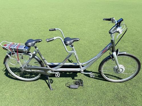 Sparta Double E elektrische tandem 54cm ebike 2 personen, Fietsen en Brommers, Elektrische fietsen, Zo goed als nieuw, Sparta