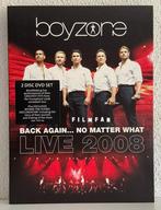 DVD Boyzone Back Again...No Matter What 2008, Alle leeftijden, Boxset, Muziek en Concerten, Ophalen of Verzenden