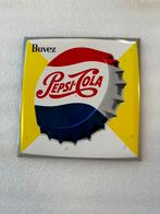 Oud Pepsi Cola reclame bordje, Verzamelen, Merken en Reclamevoorwerpen, Reclamebord, Gebruikt, Ophalen of Verzenden