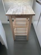 IKEA Bekväm Keukentrolley - Zo goed als nieuw!, Ophalen, Minder dan 50 cm, Zo goed als nieuw, Tafelblad