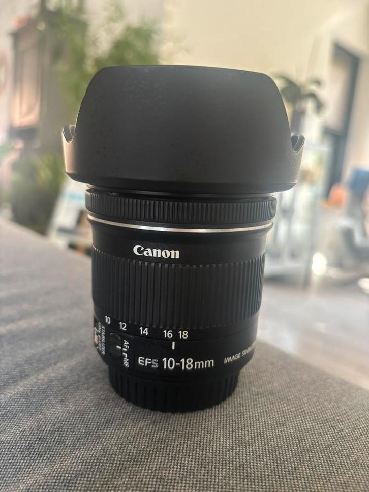 Canon 10-18mm met filter | Uitstekende staat!, Audio, Tv en Foto, Fotografie | Lenzen en Objectieven, Zo goed als nieuw, Ophalen of Verzenden