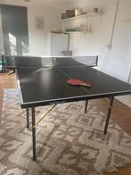 Tafeltennistafel, Sport en Fitness, Tafeltennis, Ophalen, Gebruikt, Tafel Indoor, Inklapbaar