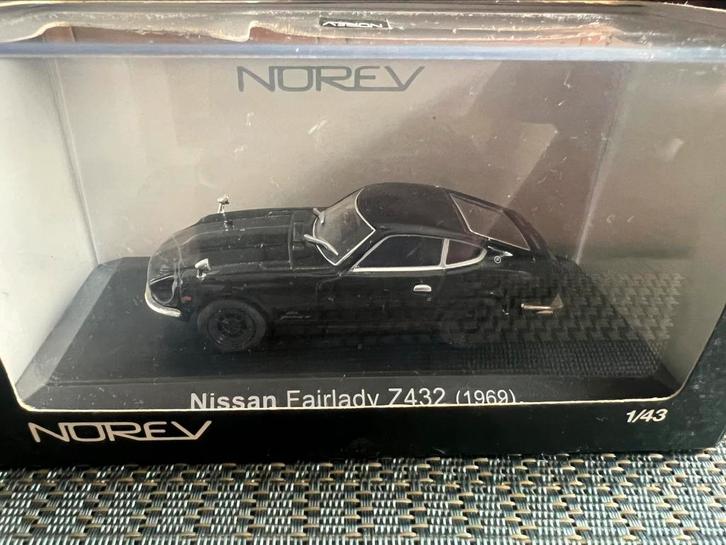 Norev 1969 Datsun (Honda) Fairlady Z432, Hobby en Vrije tijd, Modelauto's | 1:43, Zo goed als nieuw, Auto, Norev, Ophalen of Verzenden