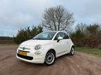Fiat 500 Twinair Turbo 80pk 2017 Wit, Auto's, Voorwielaandrijving, Stof, Origineel Nederlands, Handgeschakeld