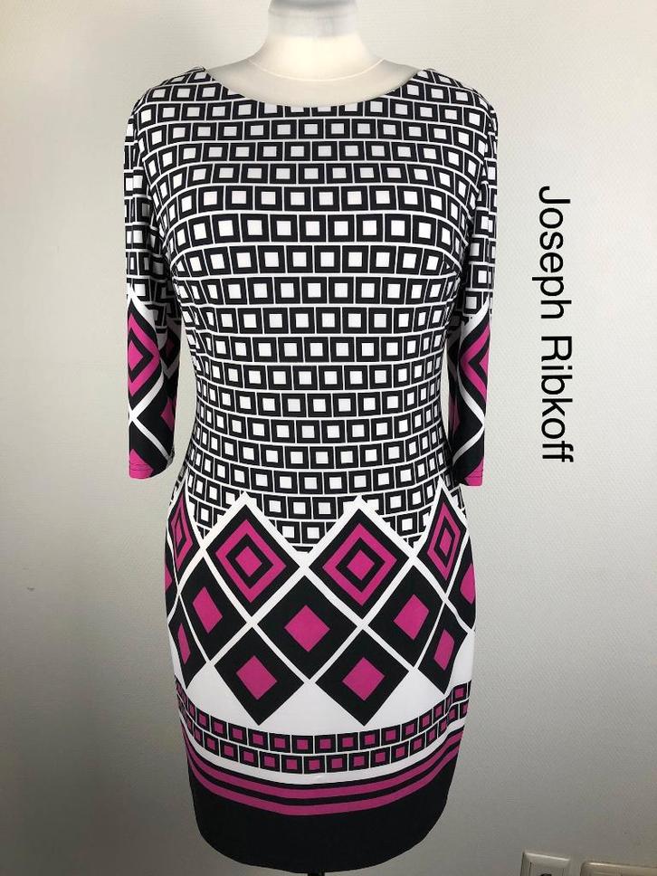 Joseph Ribkoff Jurk  (mt: 42) 19,4/8172, Kleding | Dames, Jurken, Zo goed als nieuw, Maat 42/44 (L), Zwart, Knielengte, Ophalen of Verzenden